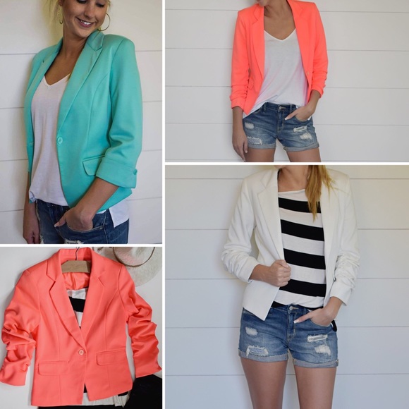1. Fitted Blazers! Several Colors Available - Picture 2 of 4